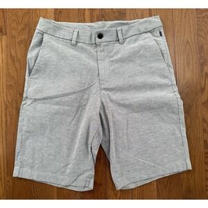 Lululemon Shorts Mens 32 Gray Commission Qwick Oxford Chino 11" Inseam